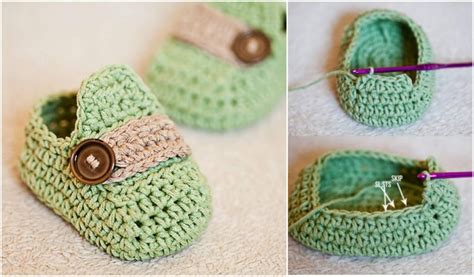 Baby Moccasins Free Pattern - Your Crochet