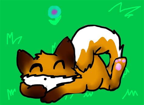 Sleeping Baby Fox by ShadowOfLive on DeviantArt