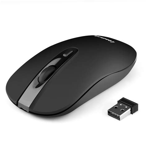 Buy LeadsaiL Wireless Silent USB Mouse for Laptop Cordless Rechargeable Computer Mouse ...