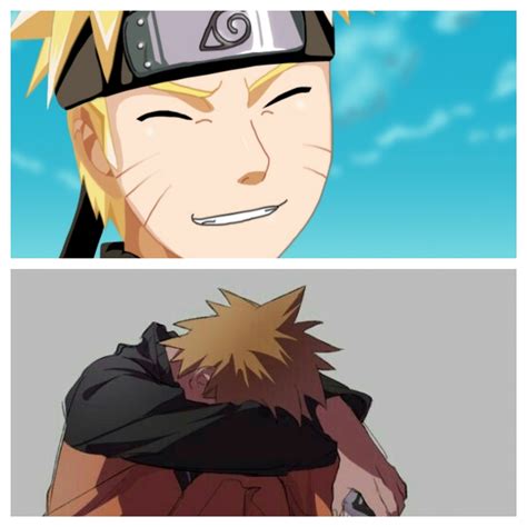 Naruto happy and sad Blank Template - Imgflip