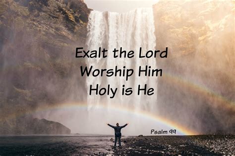 Everlasting Joy: Psalm 99 - Holy is He