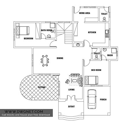 Floor Plan Dwg File Free Download - floorplans.click