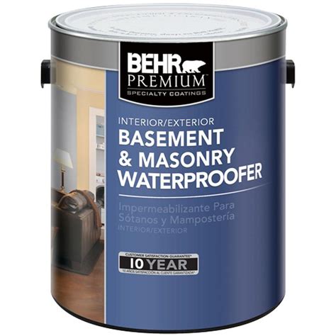 BEHR Premium 1-gal. Basement and Masonry Waterproofer-87501 - The Home Depot