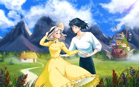 Howl's Moving Castle Wallpaper - Studio Ghibli Wallpaper (43697644 ...