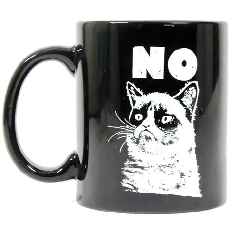 1Piece Black Cat Mugs Coffee Mug Ceramic Printed Office Coffee Mug ...