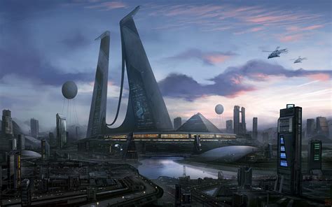 Futuristic City, Megastructure, Hideyoshi, Futuristic Architecture ...