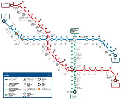 Metro Network Map