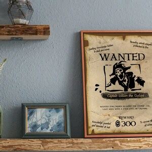 Sea of Thieves Poster Custom Bounty Poster Sot Gaming Wall - Etsy