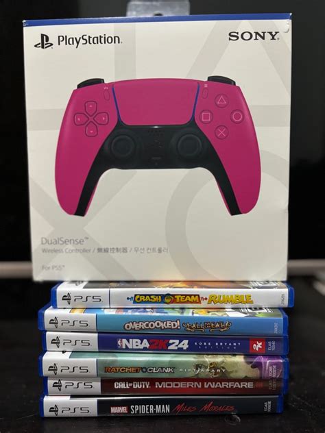 Controller for PS5 & PS5 GAMES RUSH, Video Gaming, Video Games, PlayStation on Carousell