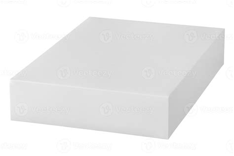 Mockup white box isolated on white background 12805319 Stock Photo at Vecteezy