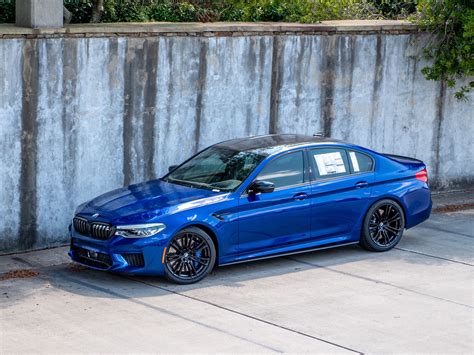 2019 BMW M5 Competition in Marina Bay Blue Metallic - New Photos