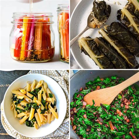 Easy Gluten Free Vegan Swiss Chard Recipes