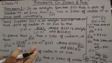 Theorems on Singularities|Complex Analysis|Theta Classes - YouTube