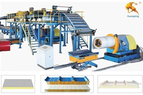 PU Sandwich Panel Machine, EPS Sandwich Panel Production Line