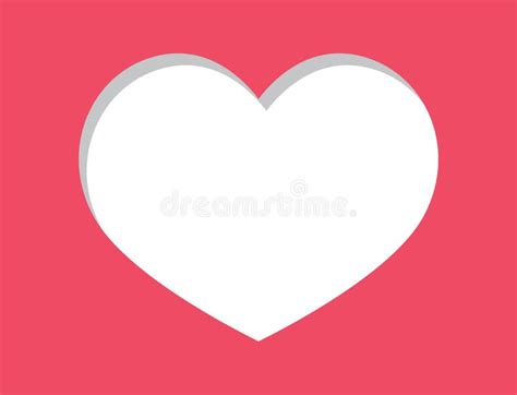 Paper cut with heart shape stock vector. Illustration of heart - 237831717