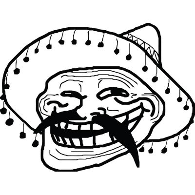 Mexican Meme Troll Face transparent PNG - StickPNG