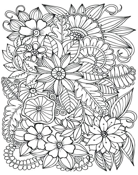 Stress Relief Coloring Pages Printable at GetDrawings | Free download