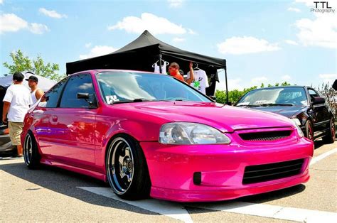 Pink Honda | Honda hatchback, Civic car, Honda civic