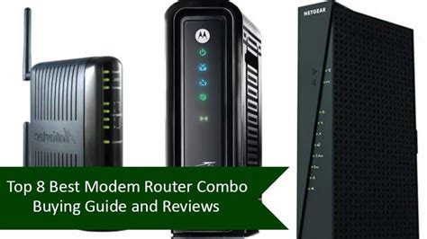 Top 8 Best Modem Router Combo – Buying Guide and Reviews