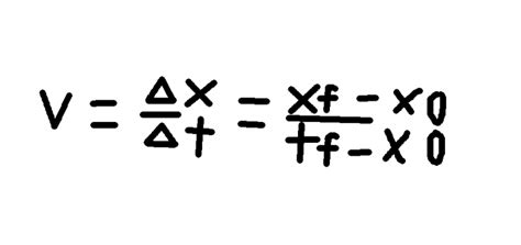 Velocity Equation (Formula): How To Find Velocity | Science Trends