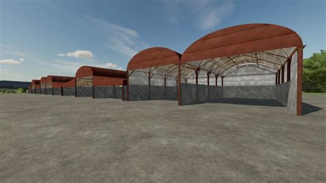 Pack Of Irish Round Sheds FS22 - KingMods