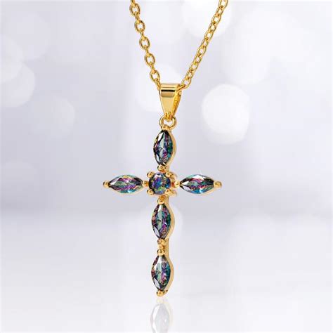 Brilliant Faith Cross Necklace