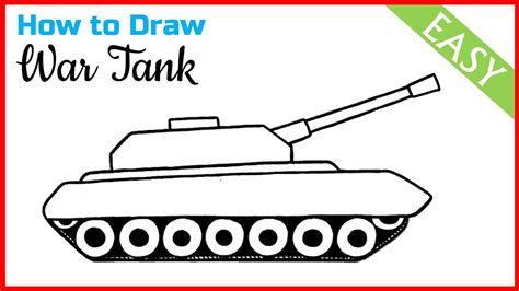 How To Draw An Army Tank Easy Drawing Art Ideas | Images and Photos finder