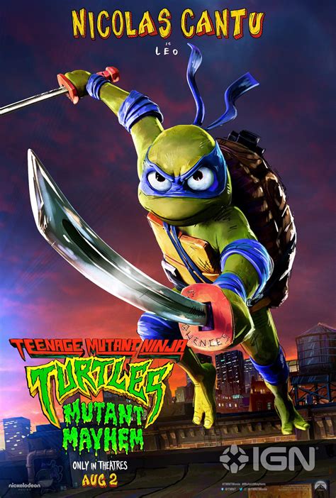 Slideshow: TMNT: Mutant Mayhem Character Posters