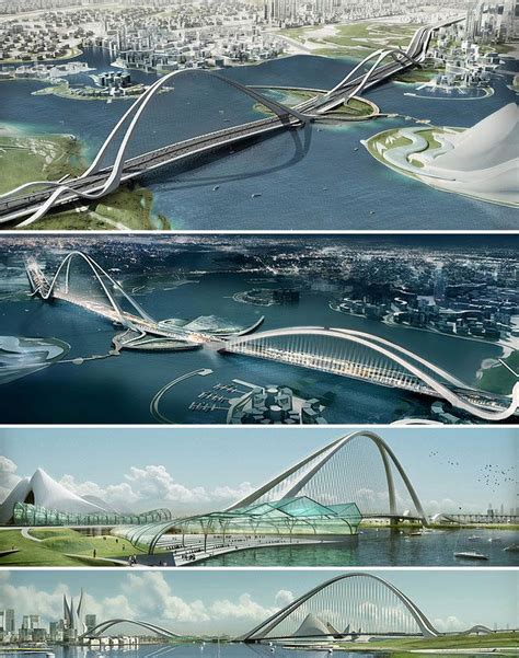 The Most Amazing Bridges in the World - Arch Bridge, Dubai | Dubai ...