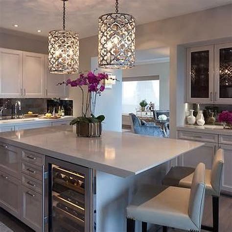 34 Wonderful Kitchen Lighting Ideas To Make It Look More Beautiful - PIMPHOMEE