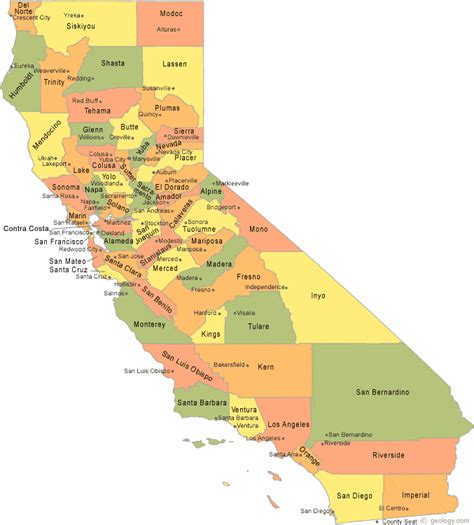 California County Map