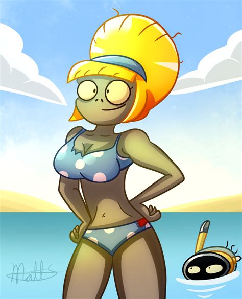 PvZ - Bikini Zombie by LWB-the-FluffyMystic on DeviantArt