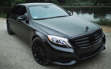 Full Black Mercedes-Benz Maybach S600, Savage