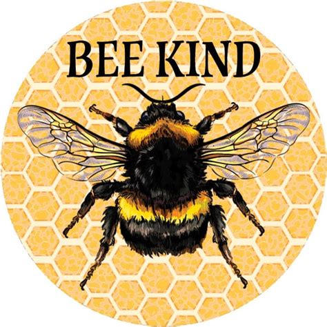 Bee Kind-Vinyl Sticker - Custom Decor