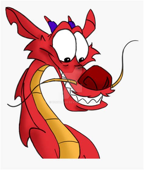 Transparent Mulan Png - Mushu Mulan Dragon, Png Download - kindpng