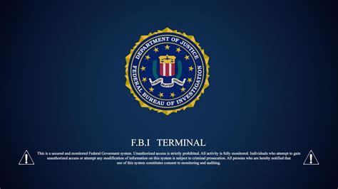 Fbi Login Screen Wallpapers - Wallpaper Cave