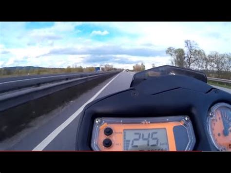 Ktm duke 990 - top speed | superduke top speed - YouTube