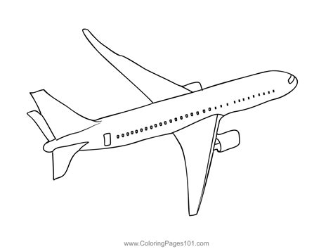 Airplane Coloring Page for Kids - Free Aeroplanes Printable Coloring Pages Online for Kids ...