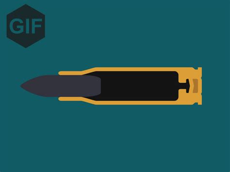 Bullet GIF by Victor Cinq-Mars on Dribbble