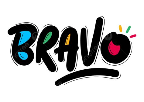 Bravo Text Vector, Bravo, Text, Vector PNG and Vector with Transparent ...