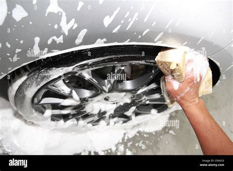 car wash detailing Stock Photo - Alamy