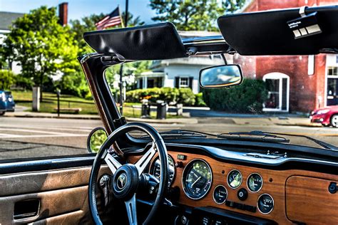 TRIUMPH TR6 Interior Photograph by Ovidiu Rimboaca - Fine Art America