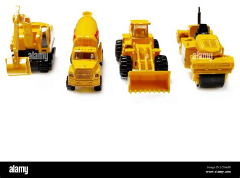 Heavy machinery isolated Stock Photo - Alamy