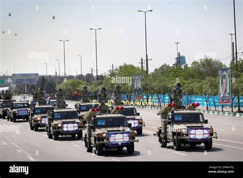 Iran Parade Military Stock Photo - Alamy