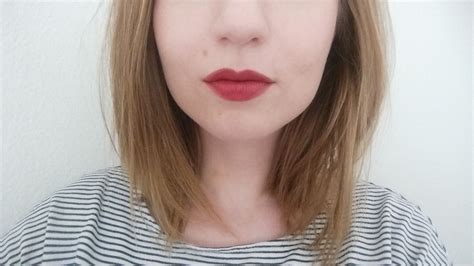 Muted red lip for National Lipstick Day! (CCW)