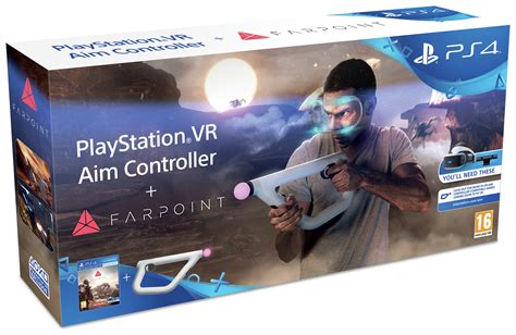 PS4 VR Aim Controller with Farpoint PS4 VR Game Reviews