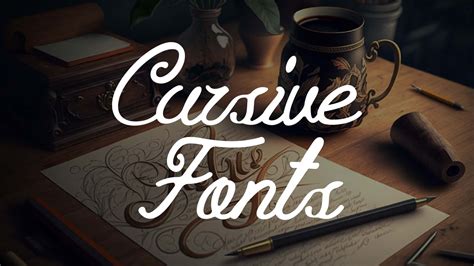 Cool Cursive Fonts