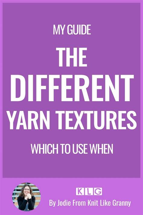 Beyond Fluffy Vs Smooth: The Surprising World Of Yarn Textures