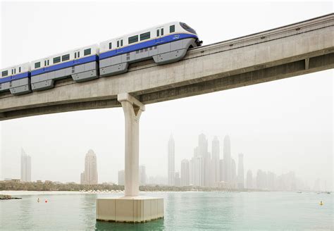 Palm Jumeirah Monorail by Jorg Greuel