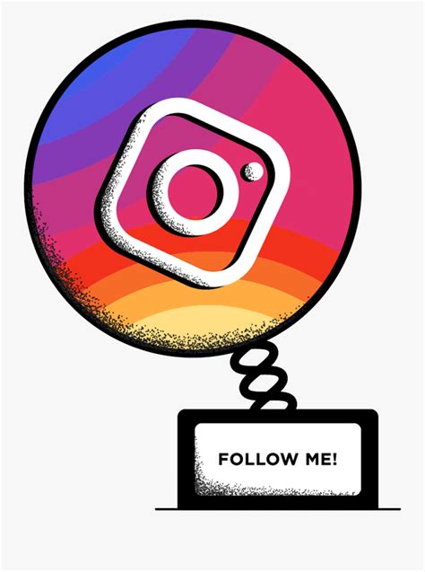 Instagram Follow Sticker - Follow Me On Instagram Png , Free Transparent Clipart - ClipartKey